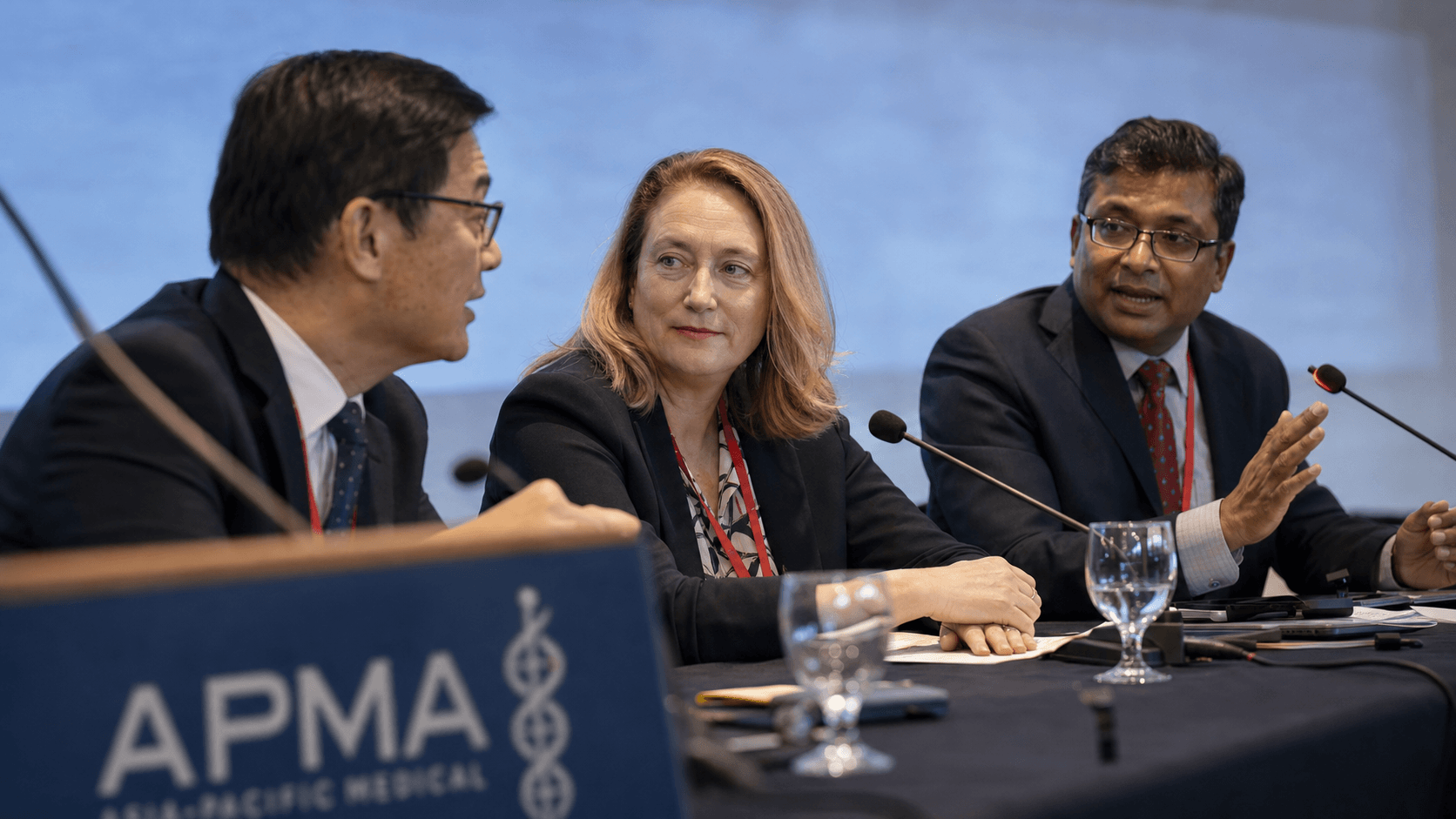 APMA experts deliberating during a focused international roundtable