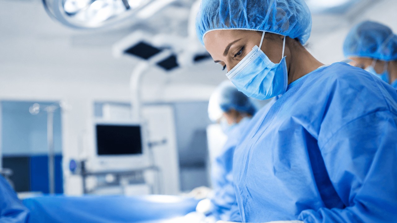 Anesthesiology Committee visual showing an operating room patient-care setting