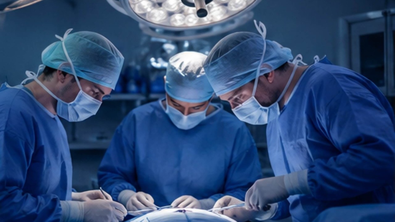 Colorectal Surgery Committee visual showing a specialist surgical team at work