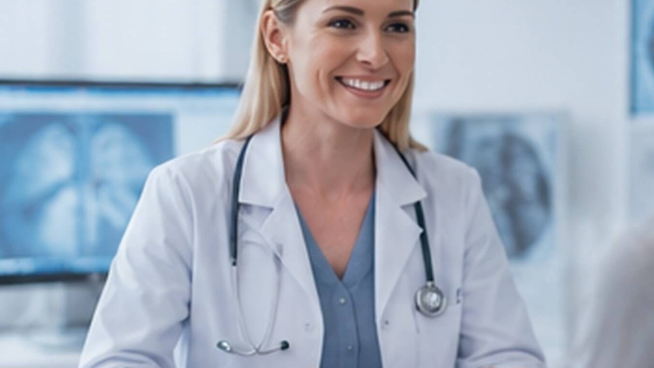 Gynecology Committee visual showing women-centered clinical consultation