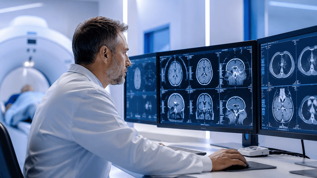 Interventional Radiology Committee visual showing diagnostic imaging and procedural planning