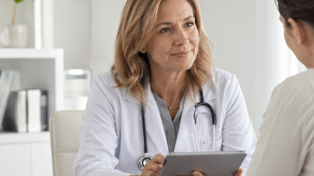 Medical Ethics Committee visual showing careful physician-patient communication