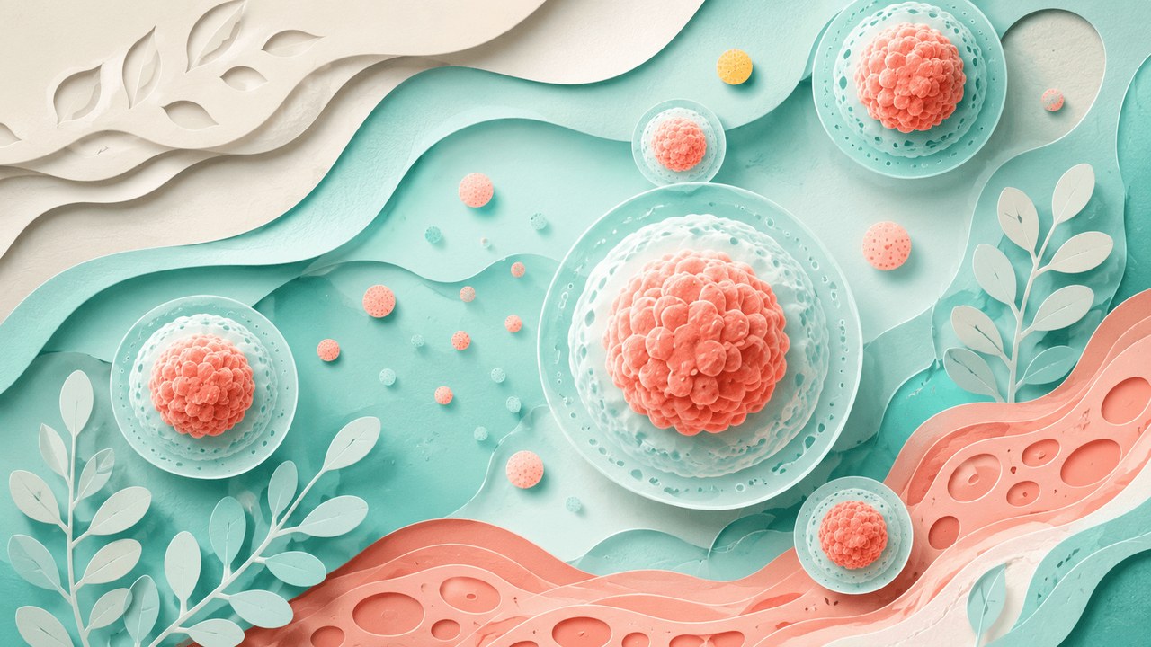 Nutrition Committee visual showing cellular nutrition and health science