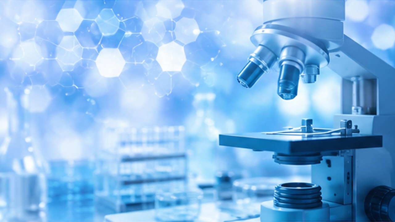 Pathology Committee visual showing microscopic diagnostic pathology